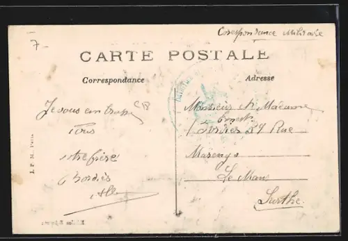 AK Arcis-sur-Aube, Rue de Paris