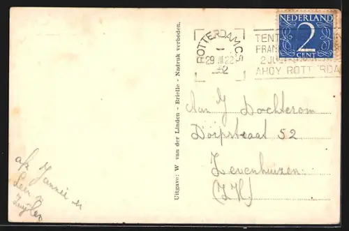 AK Oostvoorne a. Zee, Overzicht vanaf de Burcht