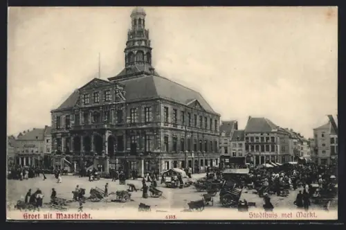 AK Maastricht, Stadthuis met Markt