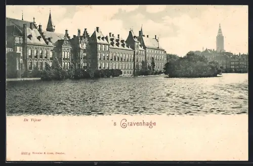 AK `s Gravenhage, De Vijver