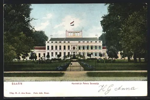 AK Baarn, Koninklijk Paleis Soestdijk