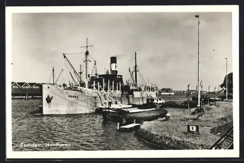 AK Dampfer Norma im Houthaven, Zaandam