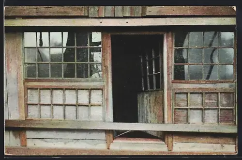 AK Zaandam, Linker zijwand Czaar Peter huisje