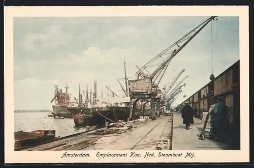 AK Amsterdam, Emplacement Kon. Ned. Stoomboot Mij.