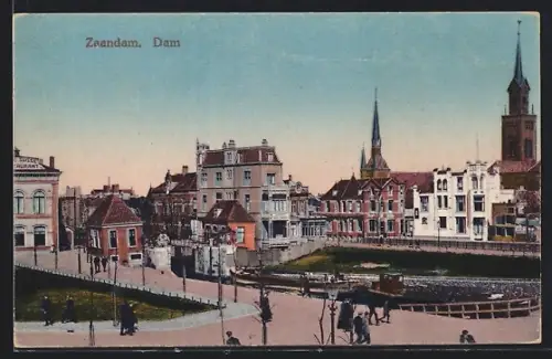 AK Zaandam, Dam, Panorama