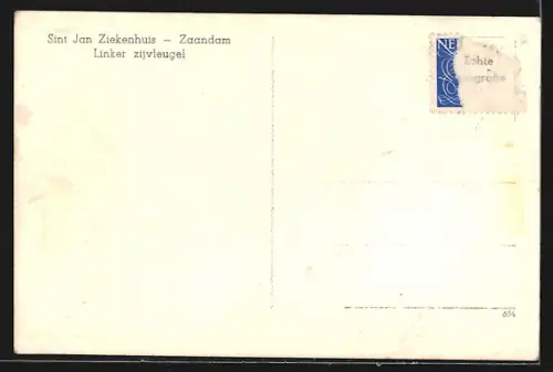 AK Zaandam, R. K. St. Jan Ziekenhuis, Linker zijvleuhel