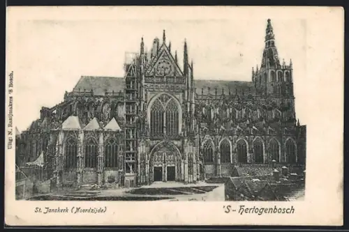 AK `s-Hertogenbosch, St. Janskerk, Noordzijde