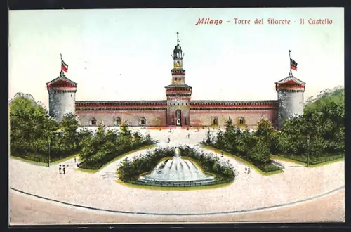 AK Milano, Torre del Filarete, Il Castello