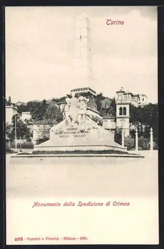 AK Torino, Monumento della Spedizione di Crimea