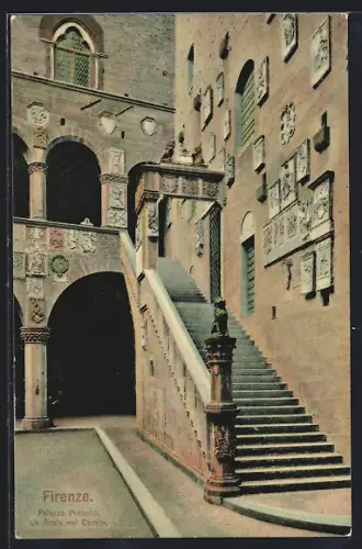 AK Firenze, Palazzo Pretorio, La Scala nel Cortile