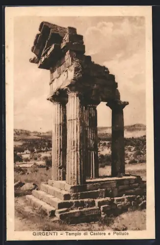 AK Girgenti, Tempio di Castore e Polluce