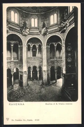AK Ravenna, Basilica di S. Vitale, Interno