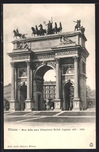 AK Milano, Arco della pace
