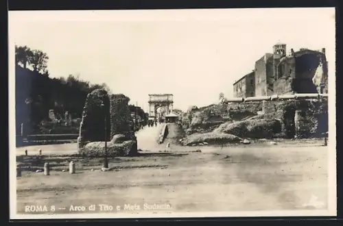 AK Roma, Arco di Tito e Meta Sudante