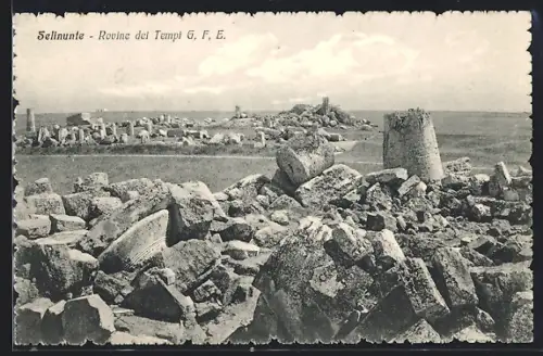 AK Selinunte, Rovine dei Tempi G., F., E.