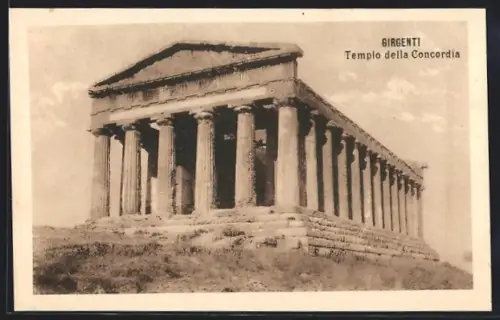 AK Girgenti, Tempio della Concordia