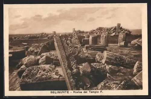 AK Selinunte, Rovine dei Tempio F.