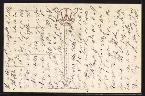 AK Nervi, Uferpanorama im Mondschein