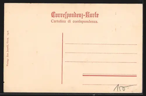 AK Görz, Totalansicht aus der Vogelschau