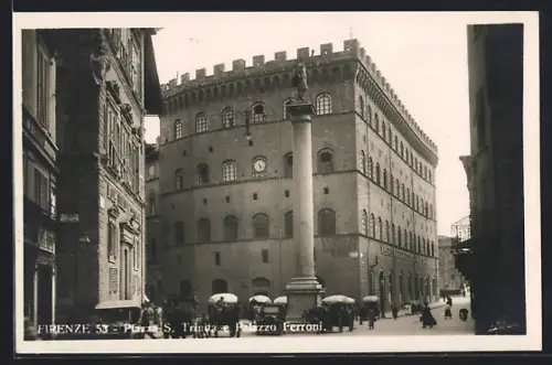 AK Firenze, Piazza S. Trinita e Palazzo Ferroni