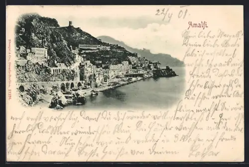 AK Amalfi, Veduta generale