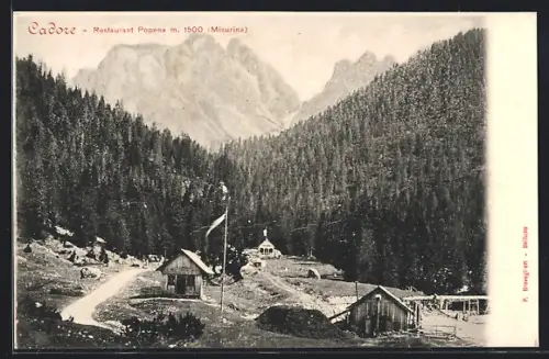AK Cadore, Restaurant Popena, Misurina