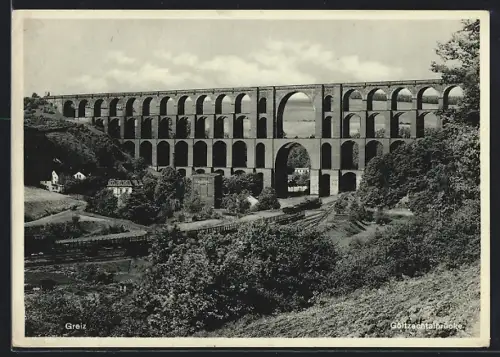 AK Greiz, Göltzschtalbrücke