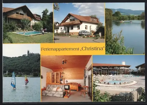 AK Staffelstein / Bayern, Hotel - Ferienappartement Christina