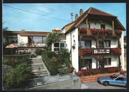 AK Waischenfeld, Café Jöbstel, Am Harletstein 178