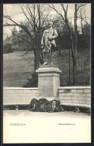 AK Eisenach / Thüringen, Bismarckdenkmal