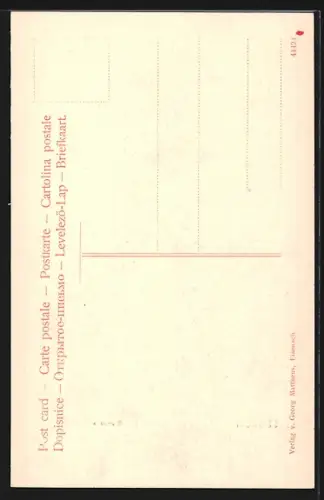 AK Eisenach / Thüringen, Bismarckdenkmal