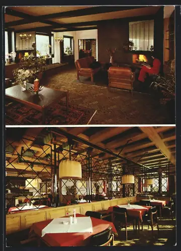 AK Fichtelberg /Fichtelgebirge, Hotel Pension Schönblick, Bes. Fam. Hecht-Heusinger