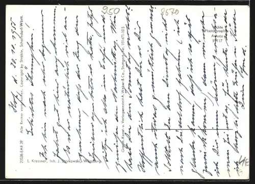 AK Hof a. d. Saale, Stadtansicht