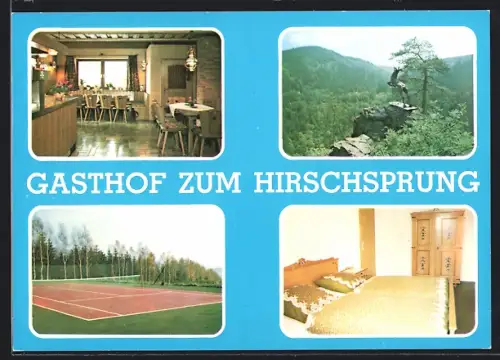 AK Issigau, Gasthof Zum Hirschsprung, Inh. W. u. H. Deffner, Eichenstein 18