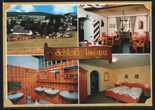 AK Issigau /Frankenwald, Schloss Issigau, Pension, Bes. Fam. Braitmaier, Altes Schloss 3