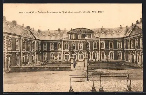AK Saint Hubert, Ancien quartier abbatial, École de Bienfaisance de l`État