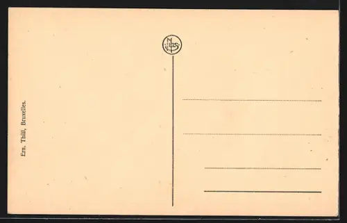 AK Bouillon, Intérieur du Château, A gauche, escaliers des Poudrières, Vue d`ensemble de la cour d`honneur