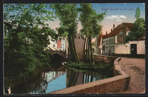 AK Gent, Gezicht op de Leije