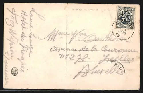 AK Wépion-s.-Meuse, Panorama Général