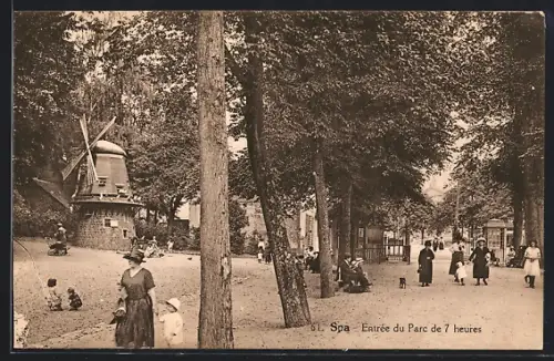 AK Spa, Entrée du Parc de 7 heures