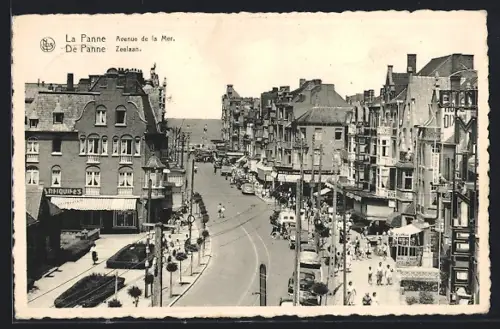 AK La Panne, Avenue de la Mer