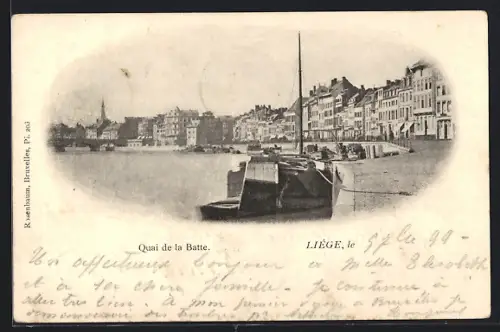 AK Liége, quai de la Batte