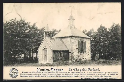 AK Hautes-Fagnes, La Chapelle Fisbach