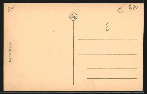 AK Burght, Excursion sur l`Escaut par Steamer Wilford, Dampfer