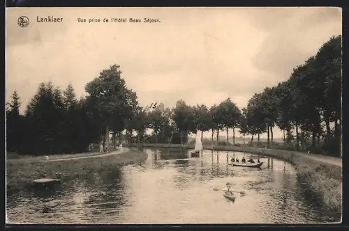 AK Lanklaer, Vue prise de l`Hôtel Beau Séjour