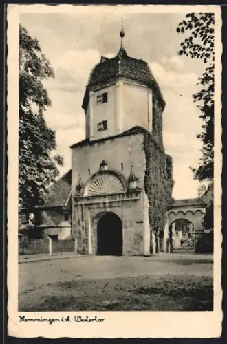 AK Memmingen i. A., Westertor
