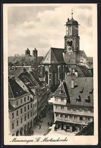 AK Memmingen, St. Martinskirche