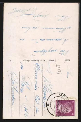 AK Memmingen i. Allgäu, Motiv mit Rathaus