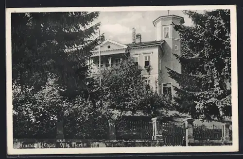 AK Arnstadt i. Thür., Villa Marlitt