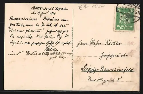 AK Donndorf / Unstrut, Klosterschule